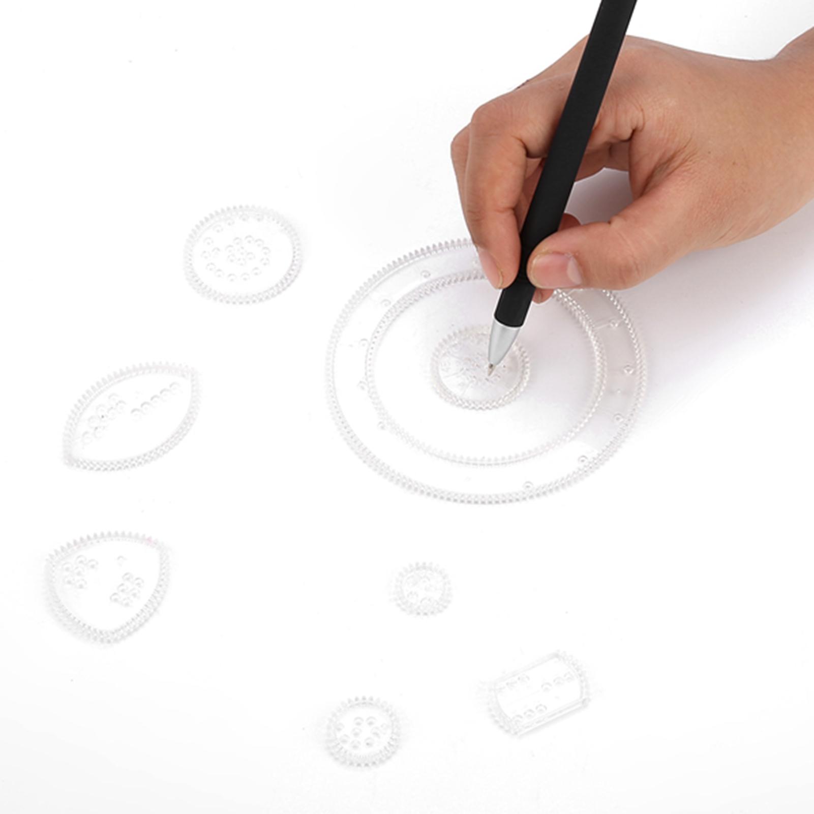 

Детское искусство Рисование Геометрическая линейка Шаблон Инструмент для граффити Развивающая игрушка