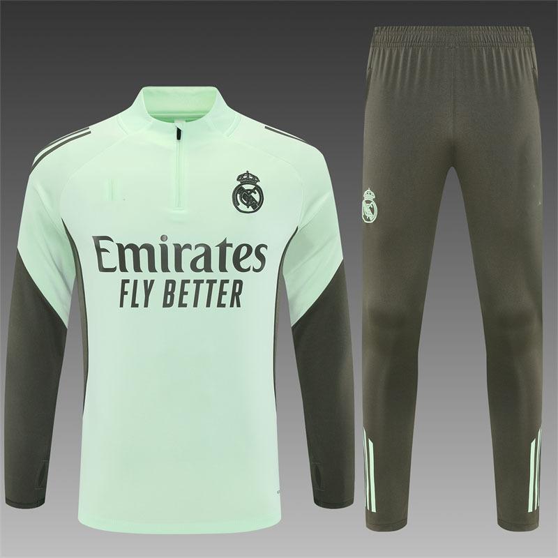 Football Jersey Pre-Season Sports Training Jersey Breathable Sweat-Absorbing Quick-Drying Long-Sleeved Adult And Children'S Suit Print