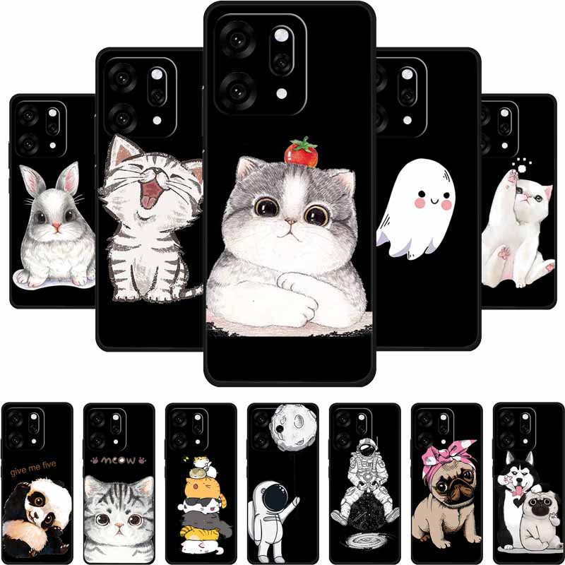 Coque For OPPO Reno 14 CPH2737 Case Cartoon Soft Silicone TPU Back Cover Bag For OPPO Reno14 5G PLA110 Phone Case Funda Shell