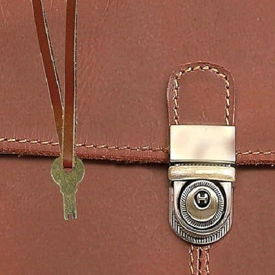 New Vintage Leather Briefcase Doctor Bag - Real Leather Briefcase - Style Handbag - Italian Handmade Medical Bag