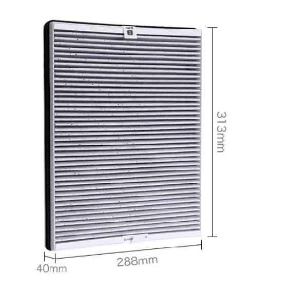 Made Hepa Activated Carbon Composite Filter AC4158 for Philips AC4080 Air Purifier Parts