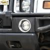 For Humme-r H2 2003-2007 Chrome Front Fog Light Cover Fog Lamp Frame Bezel Trim