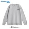 Jeanswest Men's Thickened Plush-Lined Round Neck Sweater
