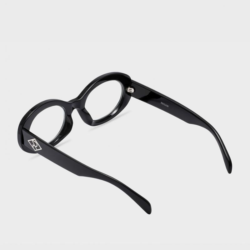 Reclow Blue Light Blocking Glasses Cream No.1 Black