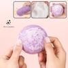 Fiber Material Round Facial Cleansing Exfoliator Face Wash Cleaning Sponge Face Wash Puff 1/5 Pcs Konjac Cleansing Sponge