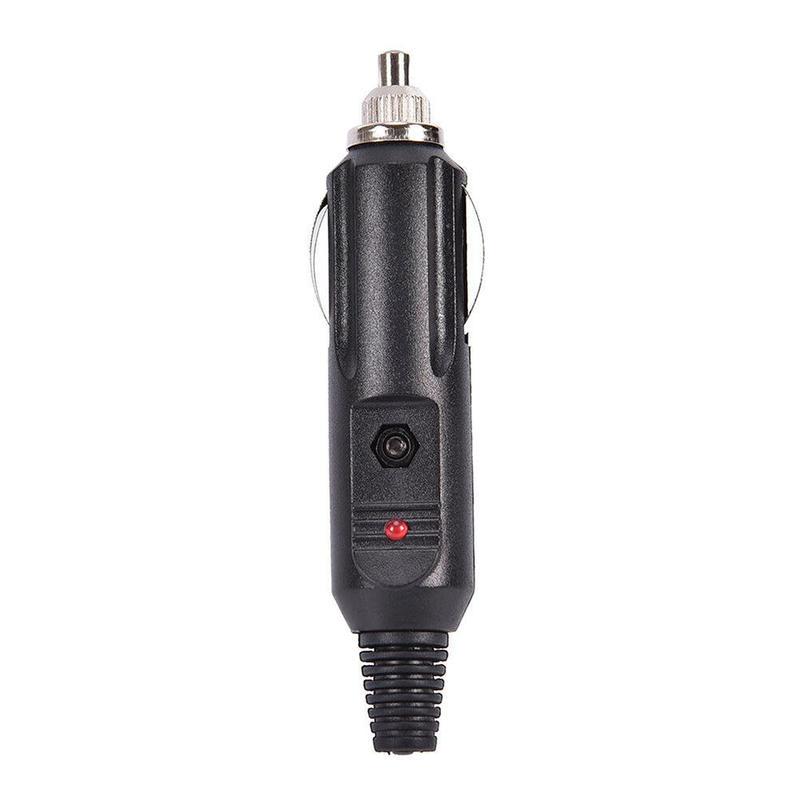 Car Lighter LED Socket Plug Connector Adapter 12V-24V LED Illuminated Adapter For RV Boats Trucks Accessories