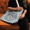 Rope Handle Bag Electric Blue Mandela
