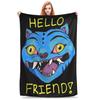 Saja Boys But Daddy I Love Him Kpop Demon Hunters Blanket Multiple Sizes Warm Cozy Fluffy  Throw Blankets for Couch Sofa and Bed