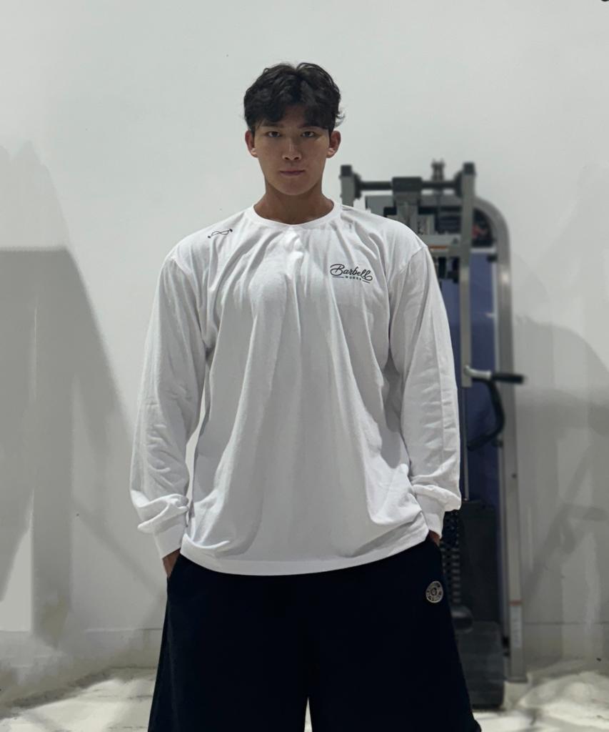 BARBELLWORKS Lettering Long Sleeve