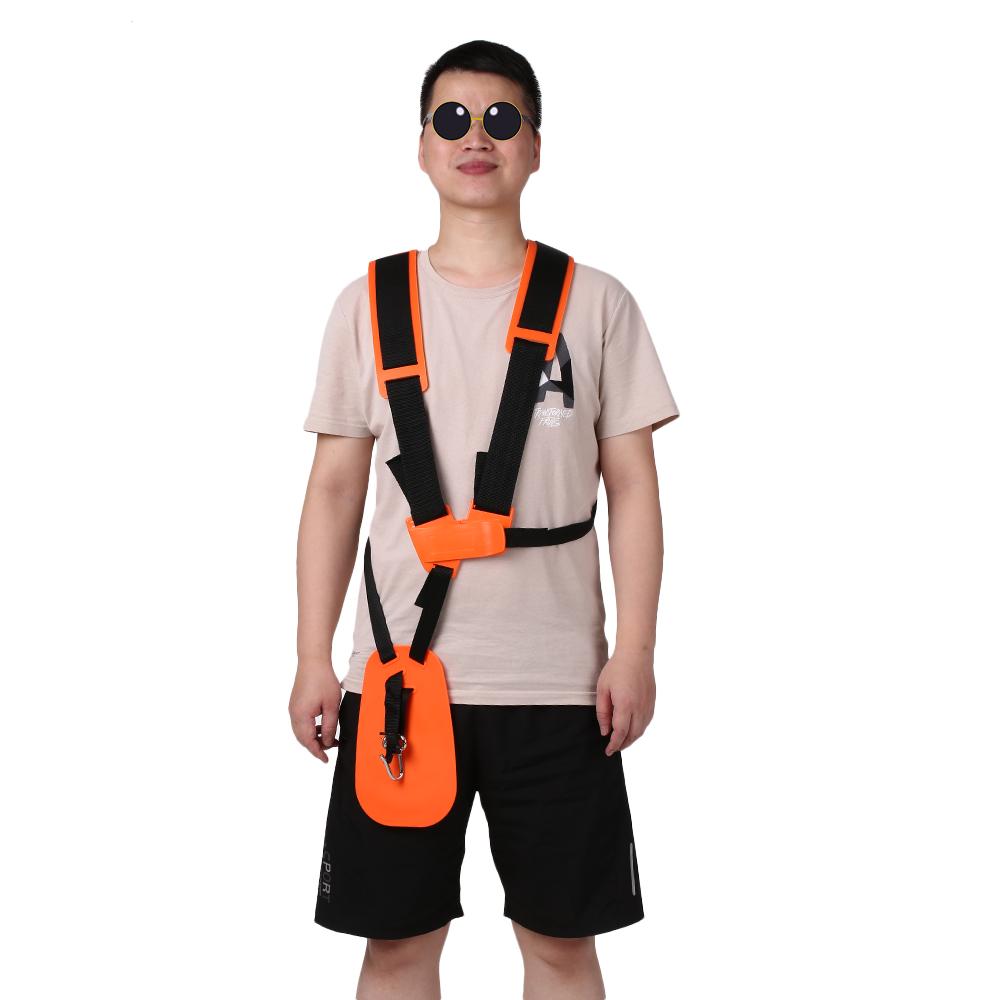 Double Shoulder Trimmer Shoulder Strap with Easily Adjustable for Brush Cutter Garden Lawn