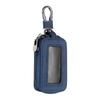 Leather Universal Smart Key Case with Car Key Blue [uxcell] Keychain, Cover,