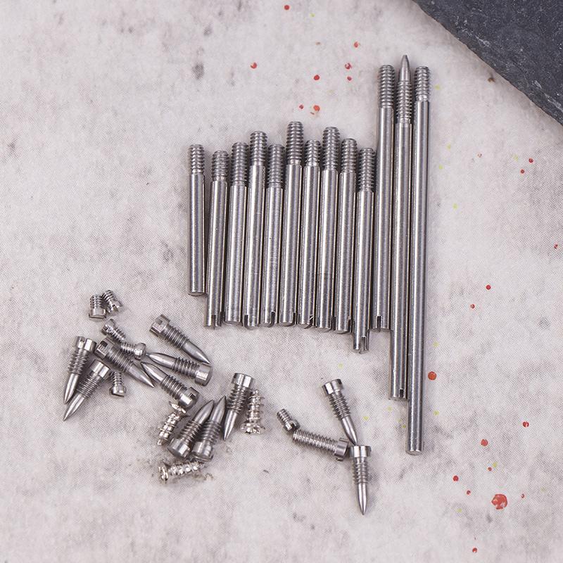 34 delar/set Klarinett Reparationsdelar Skruvar + Klarinett Axelstång Kit Underhåll Gängad Stång Skruvar Klarinett Reservdelar