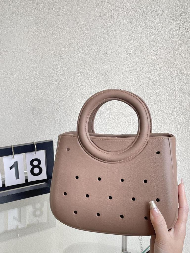 Borsa a mano in EVA: Borsa da spiaggia leggera fai da te Bogg per le donne