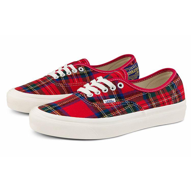 Pendleton X Vans Authentic 44 DX Anaheim Factory - Tartan Unisex Sneakers Red Royal-Stewart-Tartan VN0A54F29GT