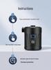 Portable Wireless All-in-One Inflatable Air Pump for Camping, Swim Rings, Beds, and Paddleboards