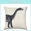 Luxurious Cotton Linen Cushion Cover With Creative Animal Combination Design