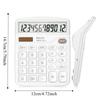 Accounting Tools Electronic Calculator Dual Power Supply Solar Calculator  Learning Tools