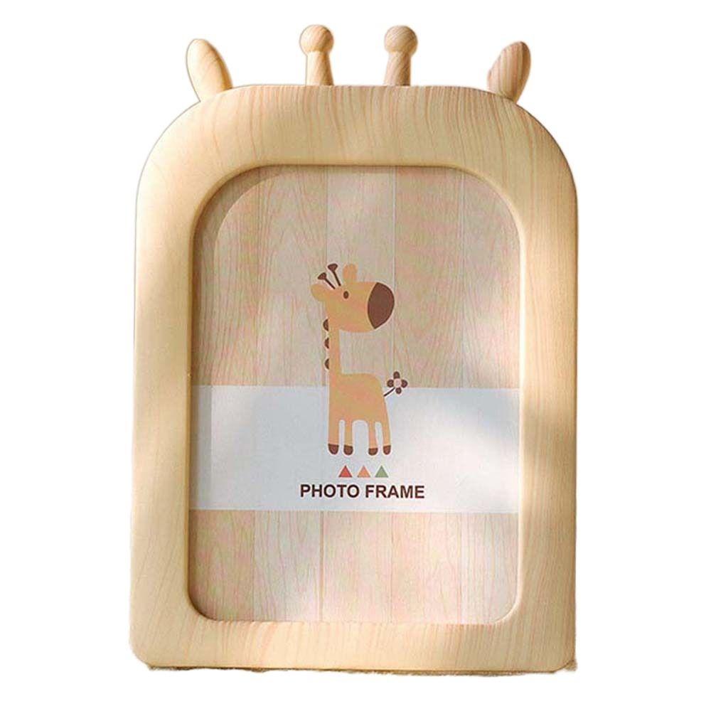 

Сделай сам настенная фоторамка милая подставка для фотографий 7-дюймовая фоторамка украшения принадлежности для вечеринок Beige-2