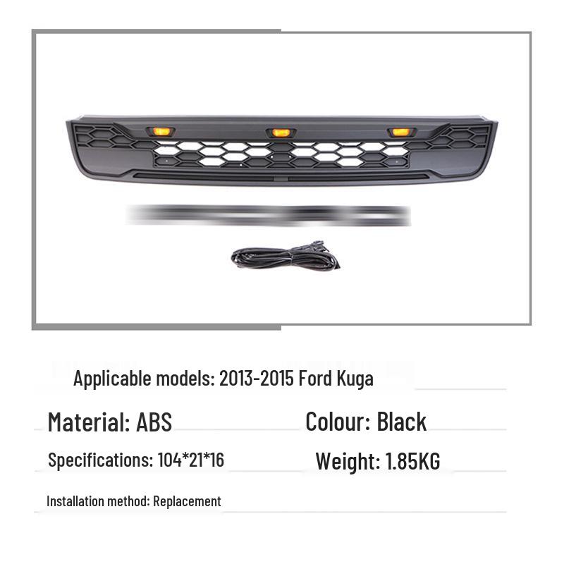 13-15 Ford Kuga Front Bumper Grille Modification