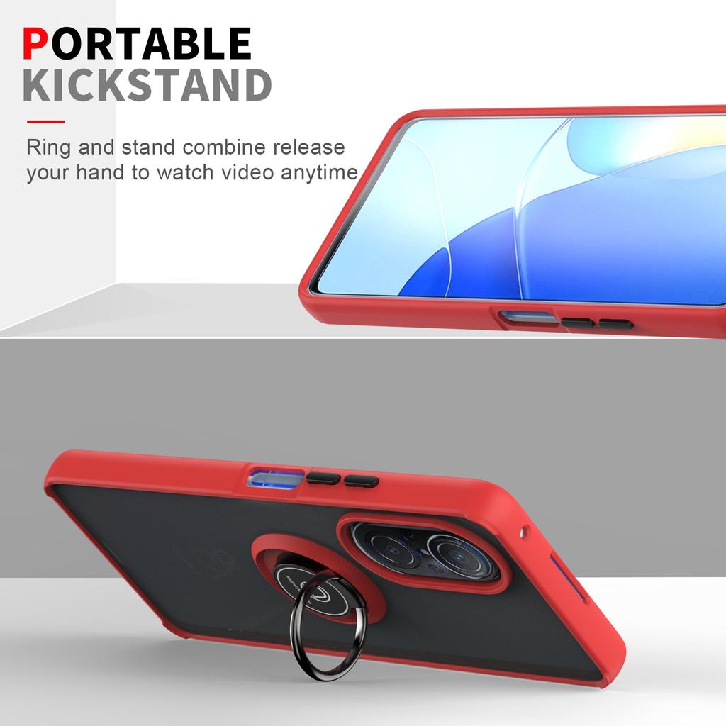 Funda Armor Mate a Prueba de Golpes con Anillo Magnético para Honor 50 SE huawei Nova 9 SE Cubierta con Soporte de Anillo Magnético