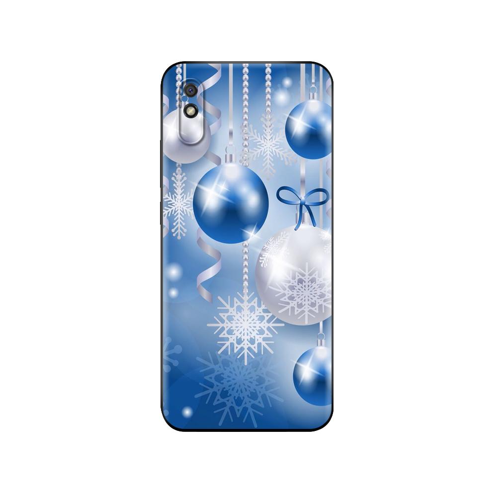 Black tpu Case For Xiaomi Redmi 7A 8 8A 9 9A 9C Case Redmi Note 8T 8 Pro T Note 9 9S 9 Pro Case Christmas New Year
