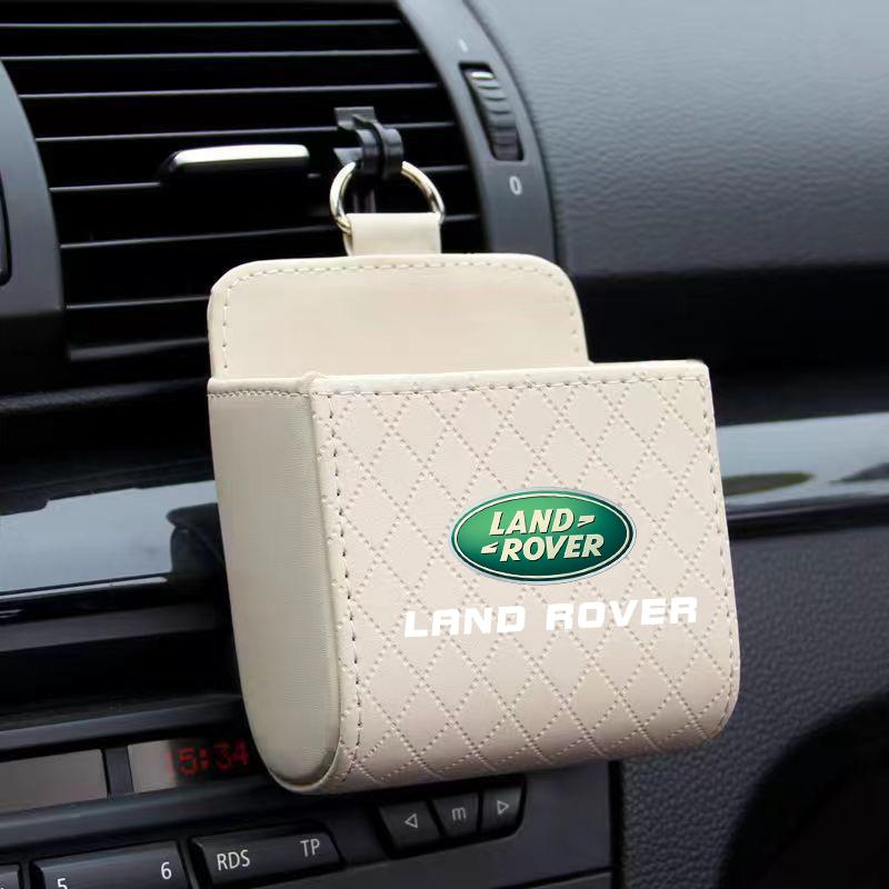 Förvaringsväska för bilinteriör Luftutsläpp Skräppåse Hängande Organizerlåda för Land Rover Range Rover Defender Freelander Discovery 1 2 3 Evoque Rover L322