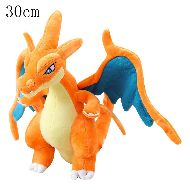 Pokemon Charizard Y Plush Toys Cool Charmander Evolution Stuffed Doll Adorably Anime Peripheral Cartoon Toys Gift for Kids