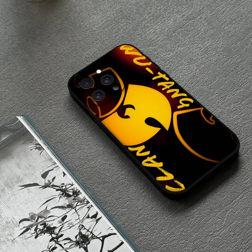 WU-T--TANG CLAN Handyhülle Für IPhone 1716 15 14 13 Pro Max 11 12 Mini X Xs XR Schwarze Silikonhülle