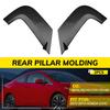 2Pcs Rear Left Right Side Pillar Door Molding Garnish For 2012-2015 Honda Civic