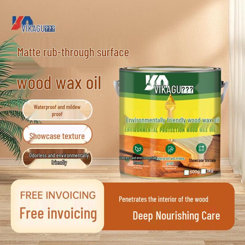 VIKAGU VG199 Matte Wood Wax Oil for Furniture & Toys