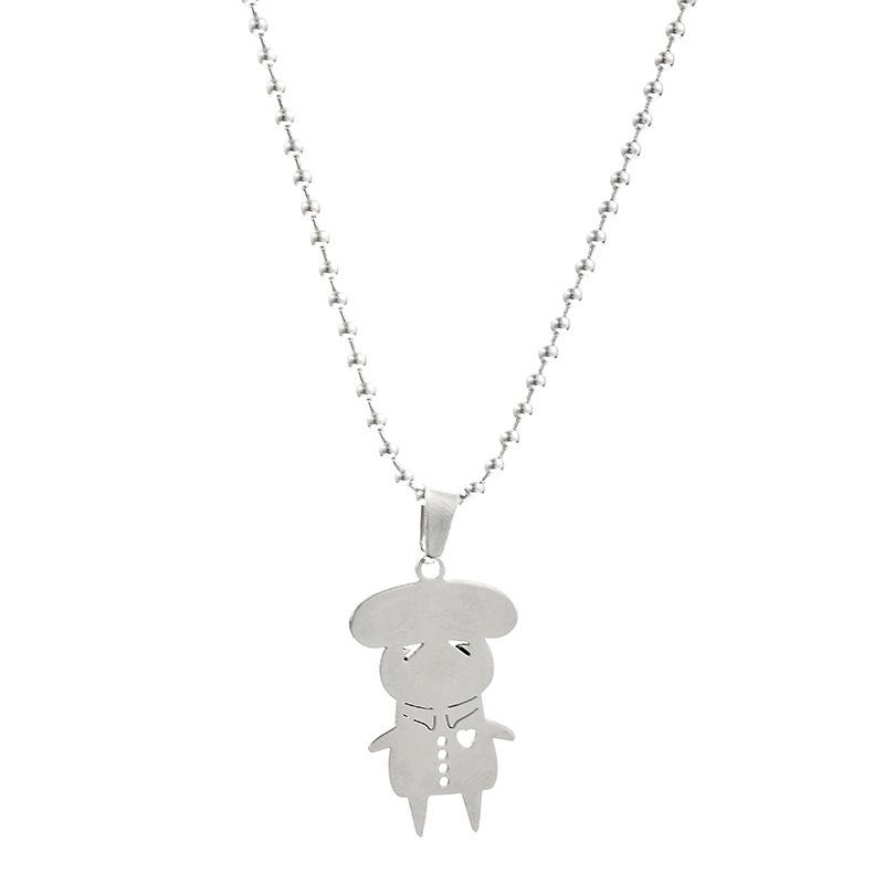 New Hand-painted Yi Yang Qianxi Paper Crane Pendant Necklace Cute Star Jewelry 60CM