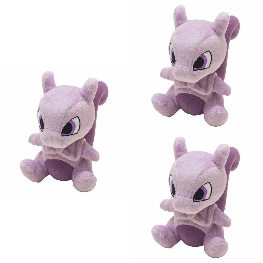 Adorable Mew 6" Pokemon Pocket Monster Plush Toy Soft Animal Stuffed Doll Premium Quality