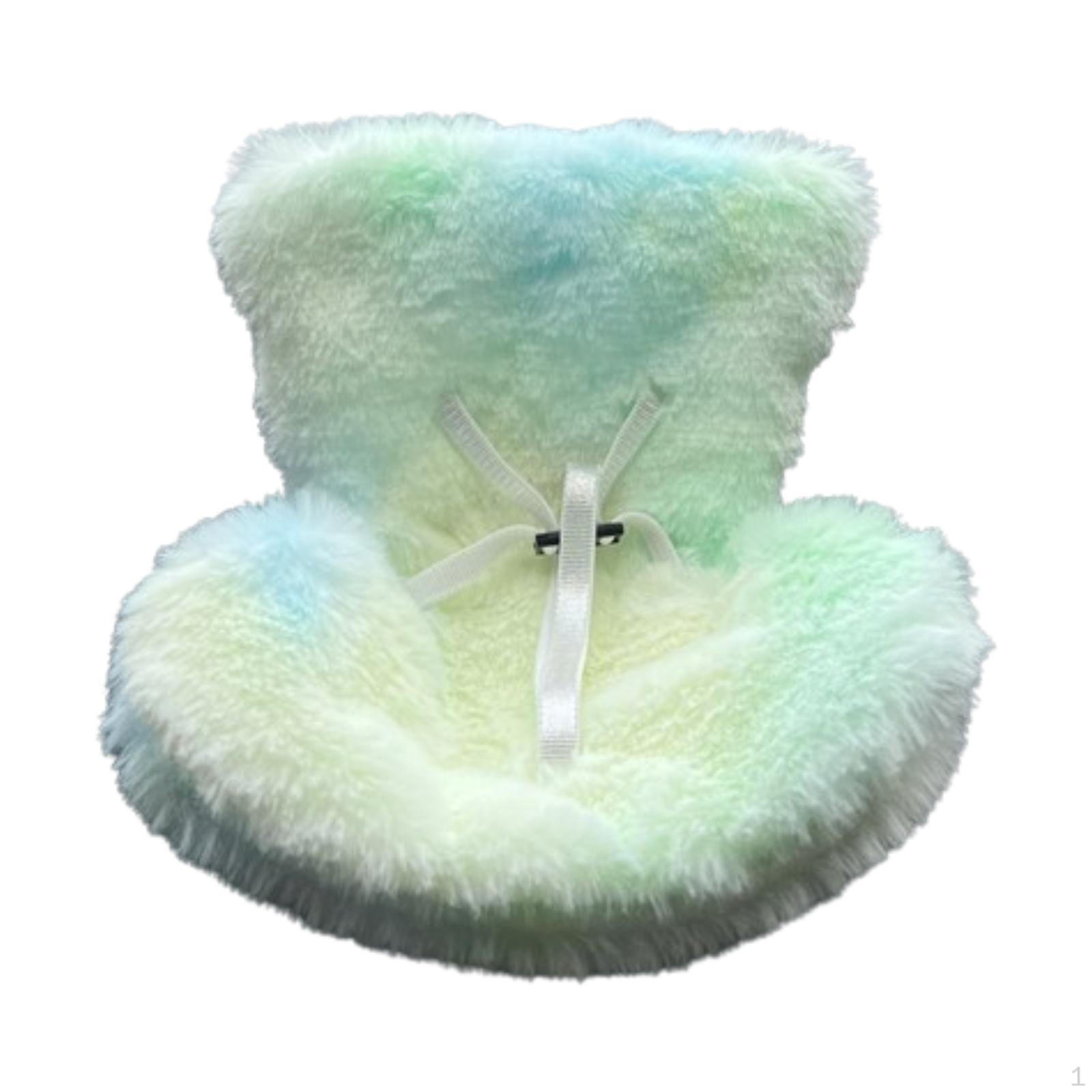 

Автомобильное безопасное сиденье для кукол, украшение на вентиляционное отверстие, сделай сам, милое автокресло, игрушки ручной работы, простая установка light green