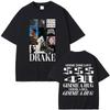 Rapper PARTYNEXTDOOR Drake Alcune Canzoni Sexy per Te SSS4U 2025 Magliette Stampate Uomo Donna Moda Vintage Hip Hop Magliette Oversize