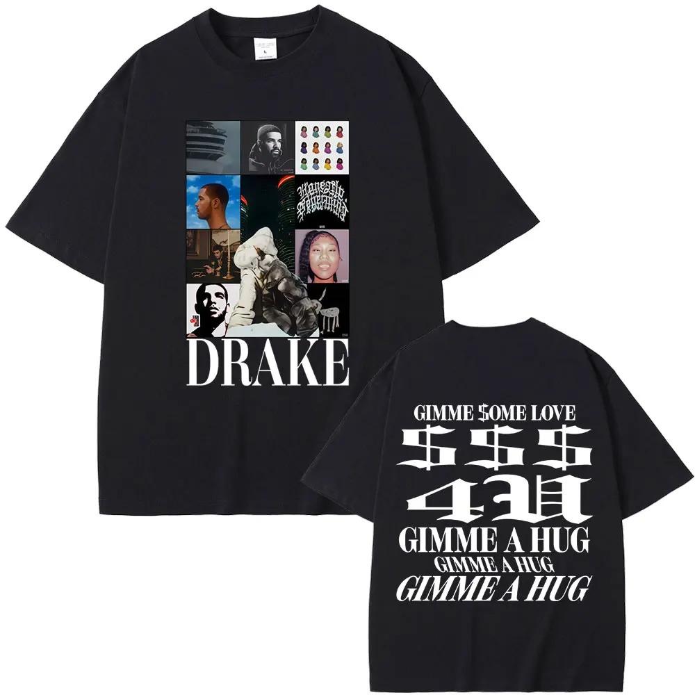 Rapper PARTYNEXTDOOR Drake Alcune Canzoni Sexy per Te SSS4U 2025 Magliette Stampate Uomo Donna Moda Vintage Hip Hop Magliette Oversize