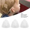 10pcs Ear Hearing Amplifier Domes Transparent Piece Open Domes Soft Silicone Replacement Domes