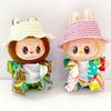 For 17cm Labubu Doll Clothes Fashion Clothes Shirts Dresses Doll Clothes Color Match Shorts Dolls Accessories Cute Decoration Little Clothes