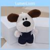 Adorable Plush Dog Keychain Cute Cartoon Animal Stuffed Toy For Kids Gifts