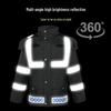 Ayoubu High-Visibility Reflective Rain Suit