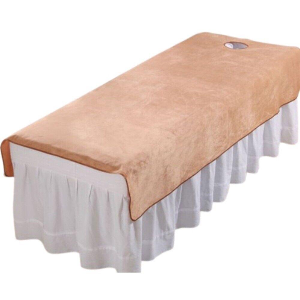 Comfortable SPA Bedspread with Face Hole Beauty Massage Table Cover  Beauty Salon  Accessories