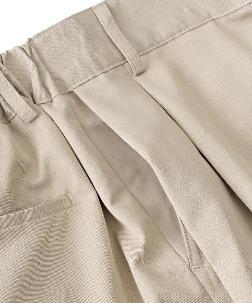 ANALOG MOOD Blend Balloon Slacks (Beige)