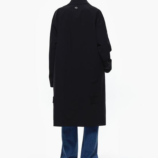 Giosongi Reversible Balmacan Trench Coat ZG2TC202BK