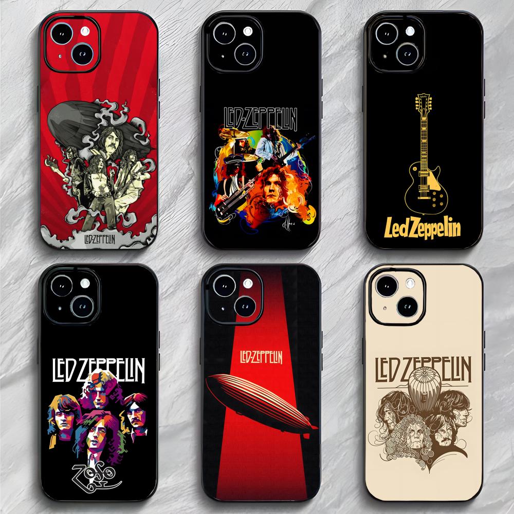 Rock Iconic British Band L-Led Zeppelin Phone Case Phone Case Soft Packaging Lightweight For iPhone17 16 15 14 13ProMax
