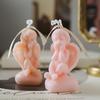 1Pc Angel Scented Candle - Handmade Rose/Berlin Girl Fragrance, Desktop Ornament Home Decor Bulk Birthday Party Favor