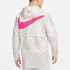 Nike Logo Print Waterproof Hooded Jacket Men jackets White DB9871-101