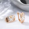 New Trend Vintage Butterfly Drop Earrings For Women  Gold With  Color Earring Ethnic Bride Wedding Jewelry