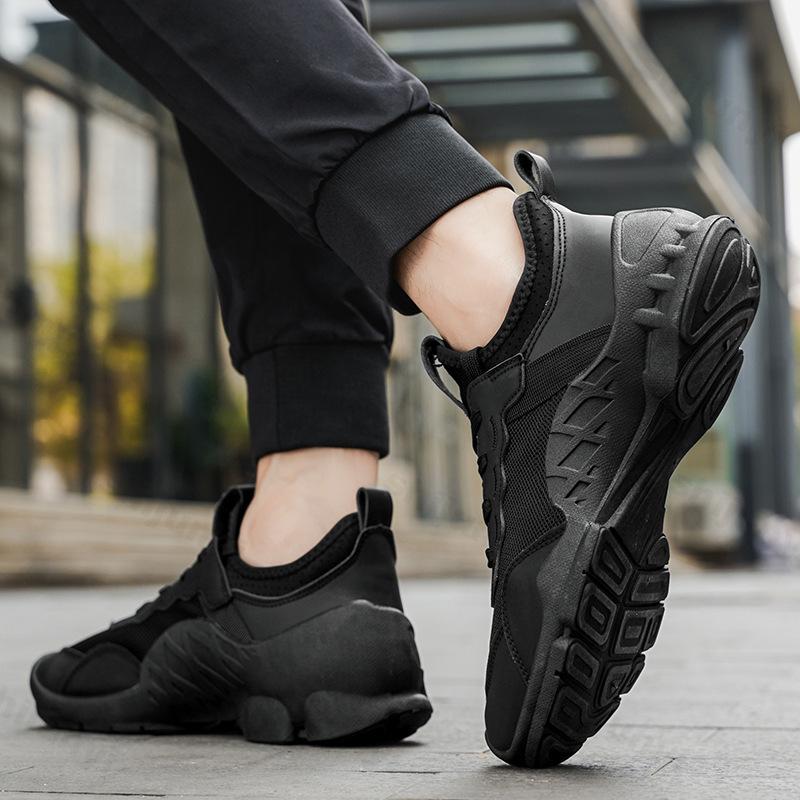 Men's Sporty Shoes Comfortable Breathable Outdoor Mesh Upgraded Version Lightweight Autumn Seasonal Casual Running Sneakers