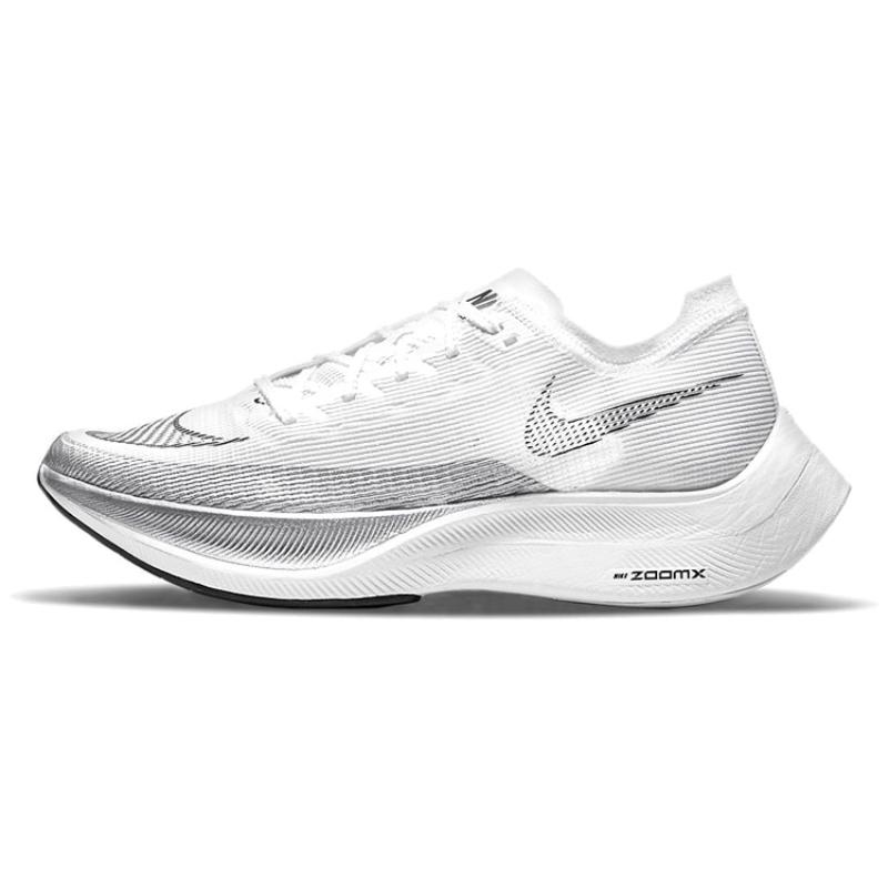 

Nike ZoomX Vaporfly Next% 2 White Metallic Silver Sneakers casual CU4111-100 47