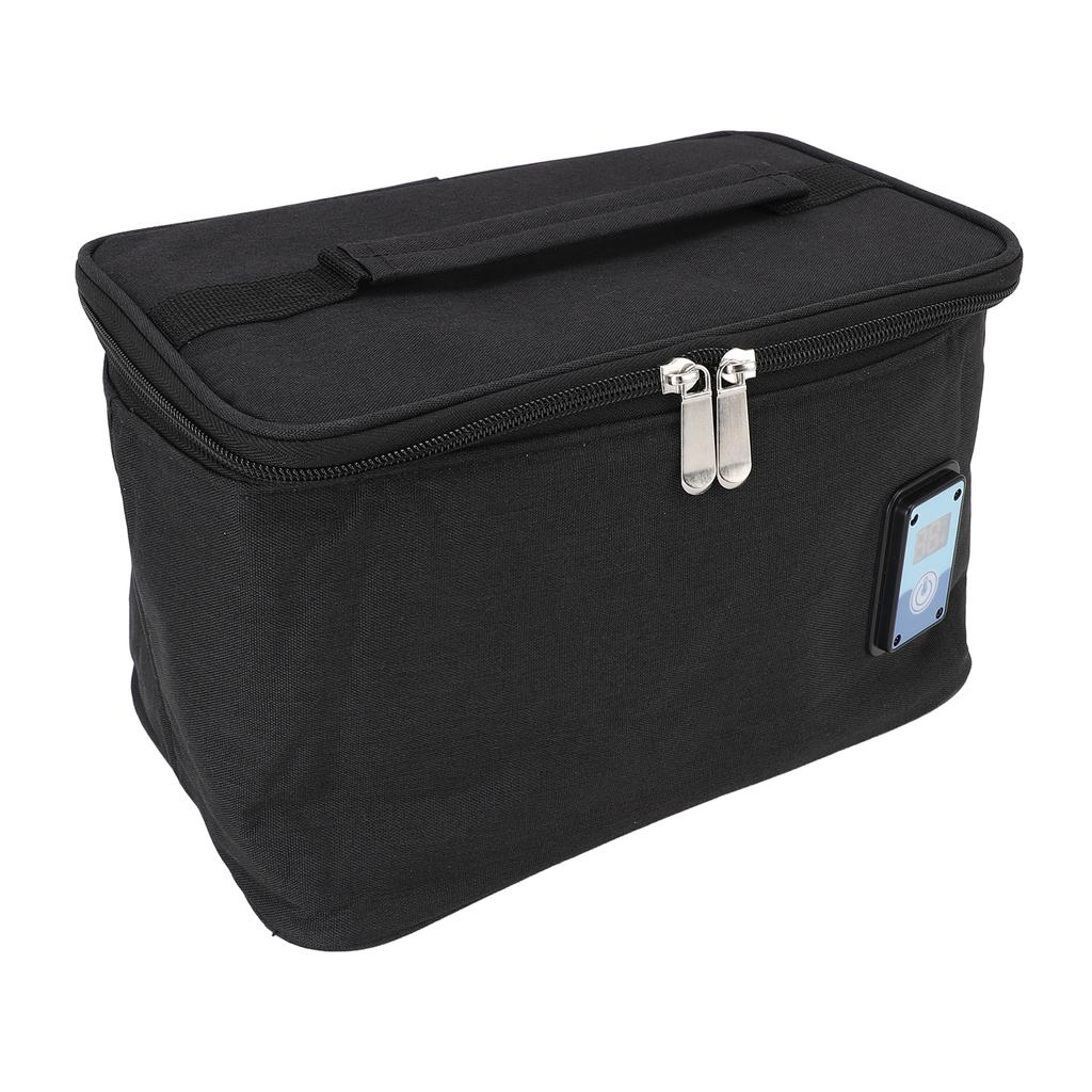 6800ml Torba Termiczna na Mleko Matki Przenośna Torba na Butelki dla Dziecka z Cyfrowym Wyświetlaczem Temperatury na Podróż