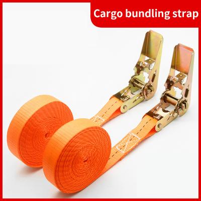 1pcs Ratchet Strap, Heavy Duty Ratchet Tie Down Straps Cargo Straps with Ratchet Buckle for Car Truck Luggage Goods